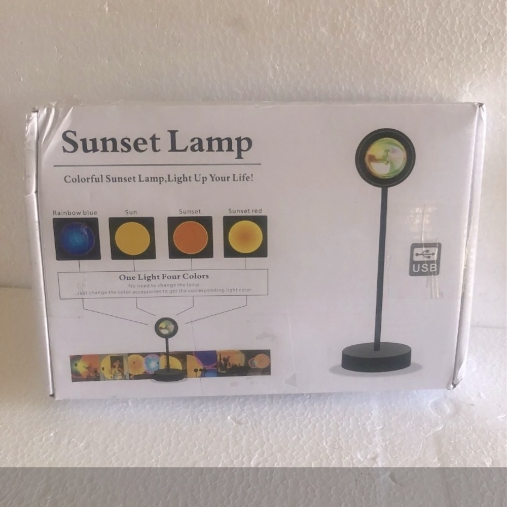 Sunset 🌅 Lamp 🌈table - Picture 2 of 4